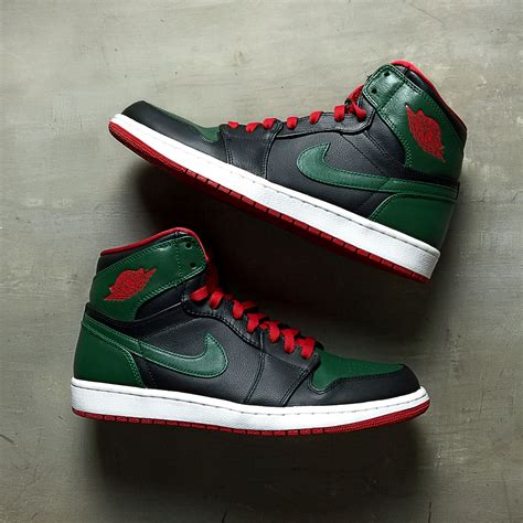 all green gucci jordans|jordan 1 green gucci.